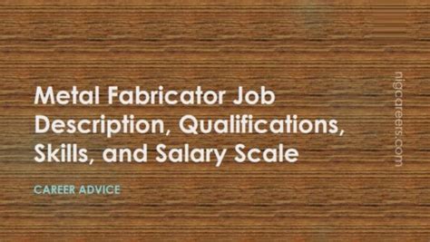 precision metal fabricator salary|aluminum fabrication job description.